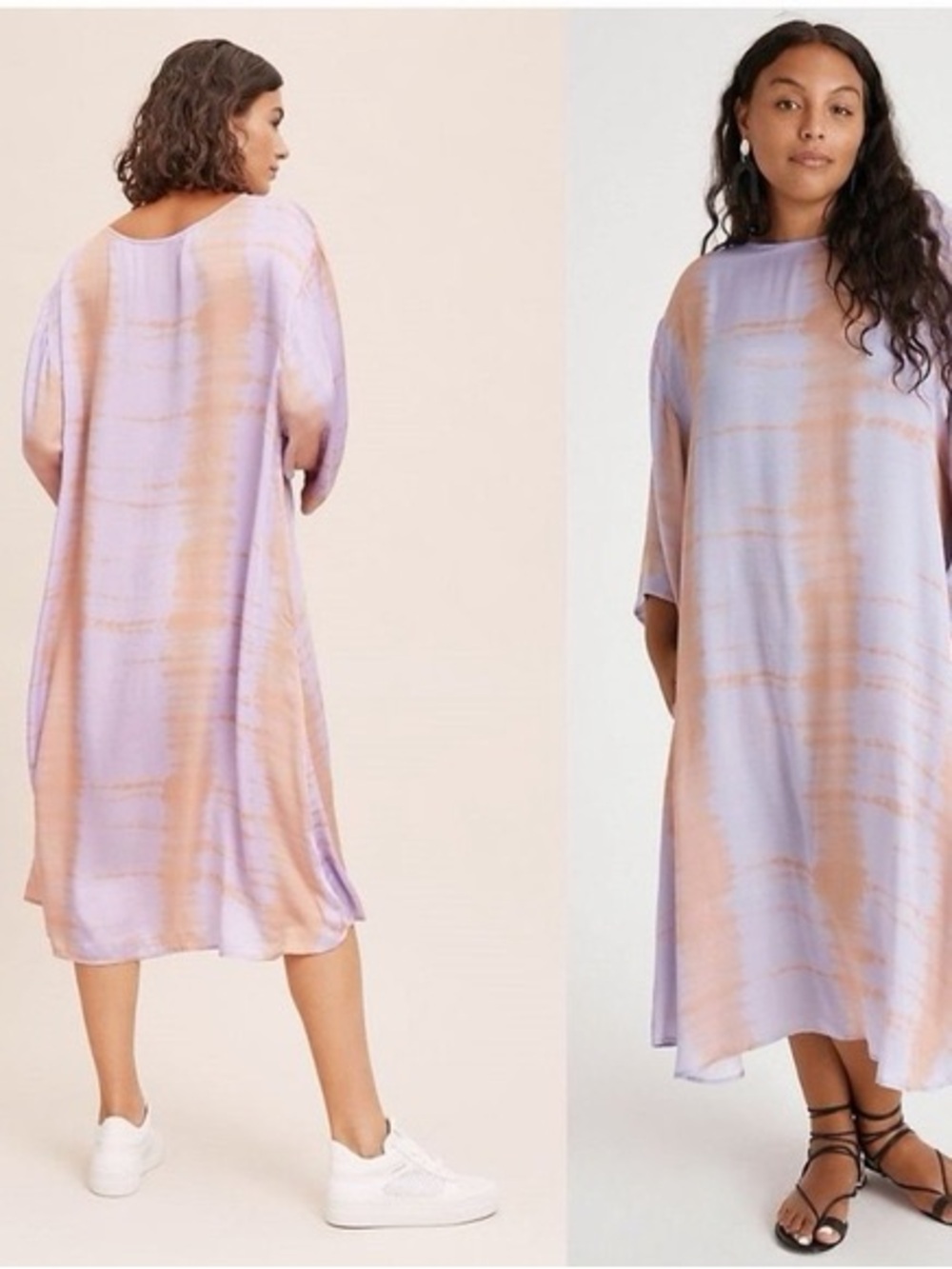 Anthropologie NorBlack NorWhite Sonne Tie-Dye Tunic Dress